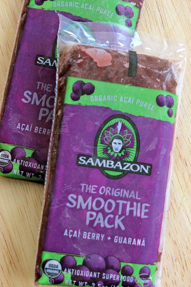 Acai Smoothie Packs from Sambazon