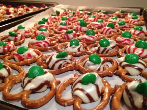 Christmas Pretzels