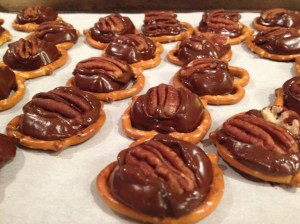 Turtle Pretzels