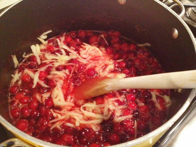 Add your grated apple