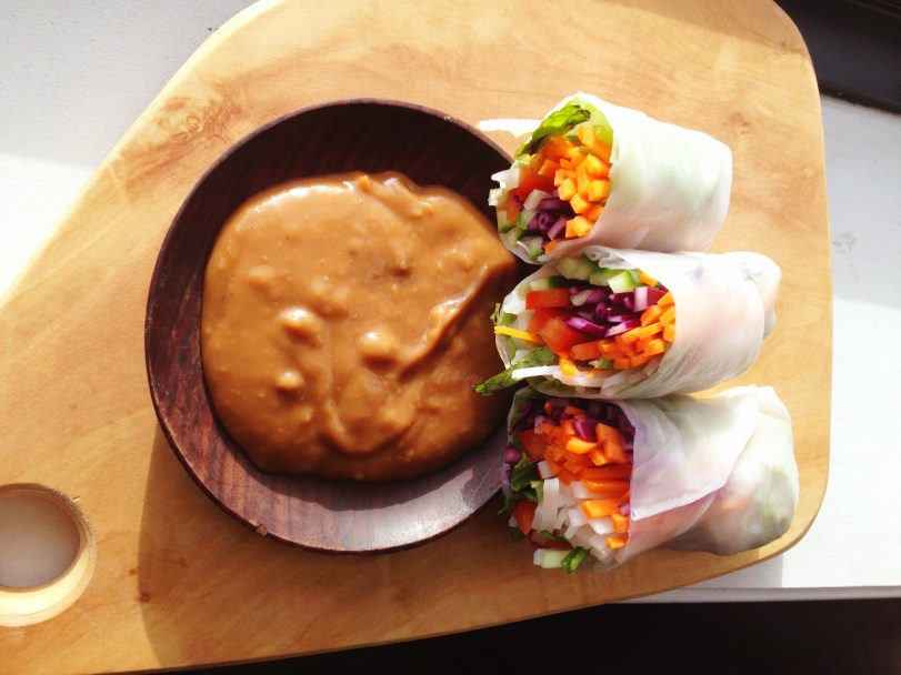 Veggie Fresh Salad Rolls