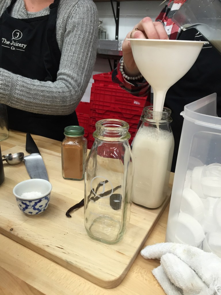 Filling up our bottles