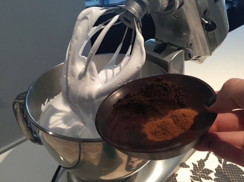 Adding Cinnamon and Vanilla Bean Powder