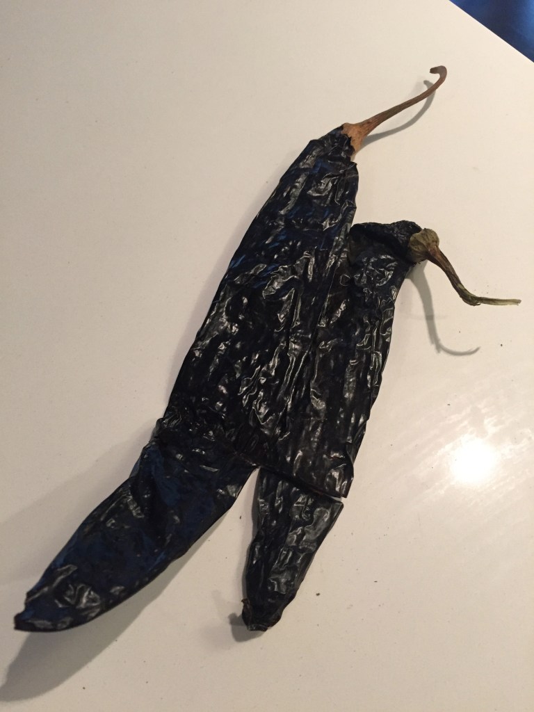 2 pasilla peppers